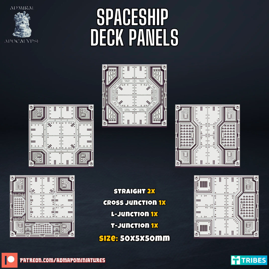 Spaceship Deck Panels